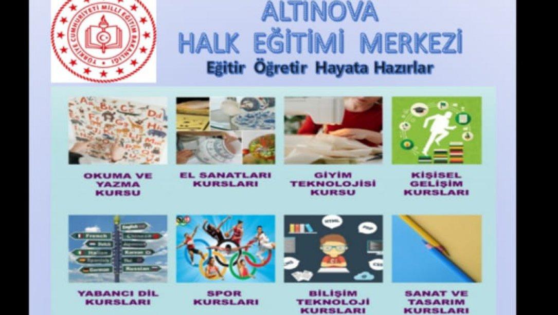 Altınova Halk Eğitim Merkezinin Sanal Sergisi