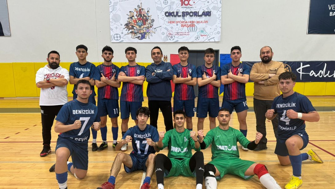 T.G.A.Ş Mesleki ve Teknik Anadolu Lisesi Futsal takımı Marmara Bölgesi 1. Oldu.